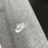 2024/25 Nk~ Grey Pure Cotton Sports Trousers Zipper style