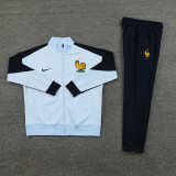 2024/25 France Light Blue Jacket Tracksuit