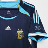 2006 Argentina Away Retro Soccer Jersey