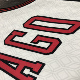 Bulls BALLE #2 White City Edition NBA Jerseys