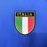 2000 Italy Home Blue Retro Soccer Jersey