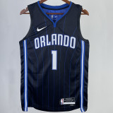 2023/24 Magic MCGRADY #1 Black NBA Jerseys 热压