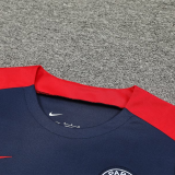 2025 PSG Sapphire Blue Vest Training Jersey(A Set)