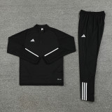 2024 AD~ Black Kids Sweater Tracksuit