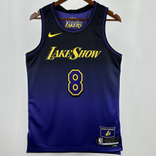 2025 Lakers BRYANT #8 City Edition NBA Jerseys