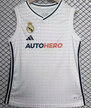 2024/25 RM Basketball Home White Fans Soccer Jersey