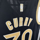 2025 Warriors CURRY #30 Black City Edition NBA Jerseys