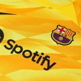 2023/24 BA Yellow Goalkeeper Fans Jersey (A Set, Pants Have Number) 裤有号码