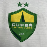 2024/25 Cuiabá Away White Fans Soccer Jersey 库亚巴体育
