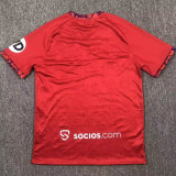 2024/25 Sevilla FC Away Red Fans Soccer Jersey 胸前带美的广告