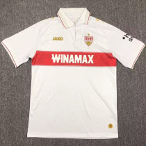 2024/25 VFB Stuttgart Home White UCL Version Fans Soccer Jersey 欧冠版