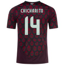 CHICHARITO #14 Mexico 1:1 Quality Fans Soccer Jersey 2024/25
