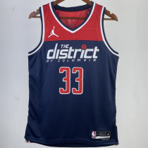 2023/24 Wizards KUZMA #33 Dark Blue NBA Jerseys