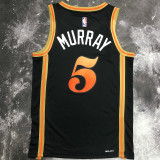 Eagles MURRAY #5 Black City Edition NBA Jerseys