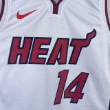 2023/24 Miami Heat HERRO #14 White NBA Jerseys