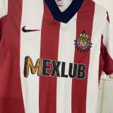 1996/97 Chivas Home Retro Long Sleeve Soccer Jersey