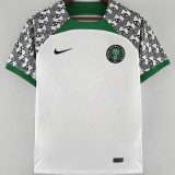 2022/23 Nigeria Away White Fans Soccer Jersey