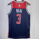 2023/24 Wizards BEAL #3 Dark Blue NBA Jerseys