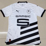2023/24 Rennais Away White Player Version Soccer Jersey