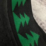 1997/98 Timberwolves GARNETT #21 Black Retro NBA Jerseys 热压