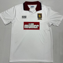 1994/95 Aston Villa Away White Retro Soccer Jersey