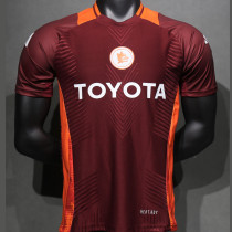 2025 Roma Red Player Version Soccer Jersey