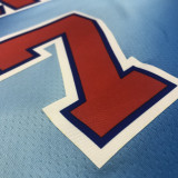 Nets DURANT #7 Limited Edition Blue NBA Jerseys Hot Pressed
