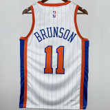 2025 NY Knicks BRUNSON #11 White City Edition NBA Jerseys