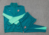 2025 Portugal Green Jacket Tracksuit