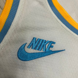 Lakers DAVIS #3 White Retro NBA Jerseys