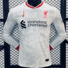 2024/25 LFC Third White Player Version Long Sleeve Soccer Jersey