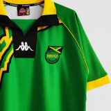 1998 JAMAICA Away Green Retro Soccer Jersey