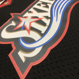 1997/98 76ers IVERSON #3 Retro Black NBA Jerseys热压