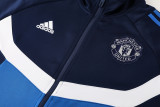 2024/25 M Utd Sapphire Blue Jacket Tracksuit