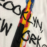 Nets White City Edition NBA Pants