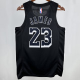 Lakers JAMES #23 Black Honor Edition NBA Jerseys