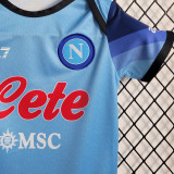 2022/23 Napoli Home Blue Baby Suit