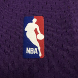 2008/09 Lakers BRYANT #24 Purple Retro NBA Jerseys 热压