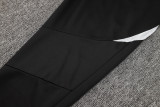 2024/25 M Utd Black Sweater Tracksuit