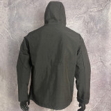 2024/25 M Utd Black Windbreaker  Y12冲锋衣