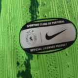 2024/25 Sporting CP Lisbon Away Green Player Version Soccer Jersey 里斯本