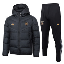 2024 Germany Black Cotton Jacket （A Set）
