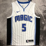 2023 Magic BANCHERO #5 White NBA Jerseys