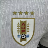 2024/25 Uruguay Away White Playe Version Jersey 乌拉圭