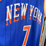 2023/24 NY Knicks ANTHONY #7 Blue City Edition NBA Jerseys