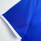 2006 Brazil Away Blue Retro Soccer Jersey