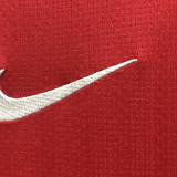 2007/08 M Utd Home Red Retro Kids Long Sleeve Soccer Jersey 长袖