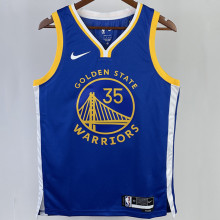 2023/24 Warriors DURANT #35 Blue NBA Jerseys
