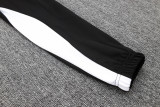 2024 MS Black Hoody Zipper Jacket Windbreaker