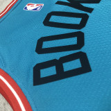 2023/24 Suns BOOKER #1 Wathet City Edition NBA Jerseys